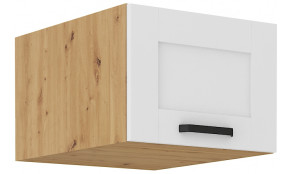 LUNA 50 NAGU-36 1F antresolinė spintelė 57 cm gylis Balta Artisan