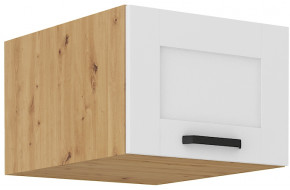 LUNA 50 NAGU-36 1F antresolinė spintelė 57 cm gylis Balta Artisan