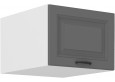 Stilo 50 NAGU-36 1F antresolinė spintelė 57 cm gylis Dustgrey balta