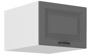 Stilo 50 NAGU-36 1F antresolinė spintelė 57 cm gylis Dustgrey balta