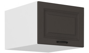 Stilo 50 NAGU-36 1F antresolinė spintelė 57 cm gylis Grafit balta