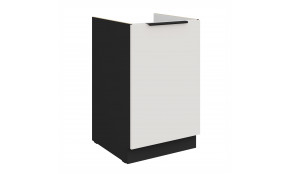 ARIA WH/BL 50 ZL 1F BB kriauklės spintelė