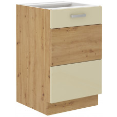 ARTISAN Kreminė 50 ZL 1F BB Kriauklės Spintelė