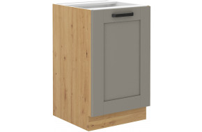 LUNA 50 ZL 1F BB kriauklės spintelė Claygrey Artisan