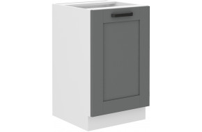 LUNA 50 ZL 1F BB kriauklės spintelė Dustgrey Balta