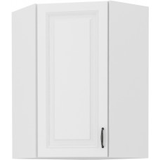 Stilo 60x60 GN-90 1F 45° Pakabinama Kampinė Spintelė balta balta