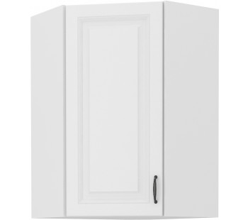 Stilo 60x60 GN-90 1F 45° Pakabinama Kampinė Spintelė balta balta