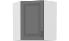 Stilo 58x58 GN-72 1F Pakabinama Kampinė Spintelė Dustgrey balta