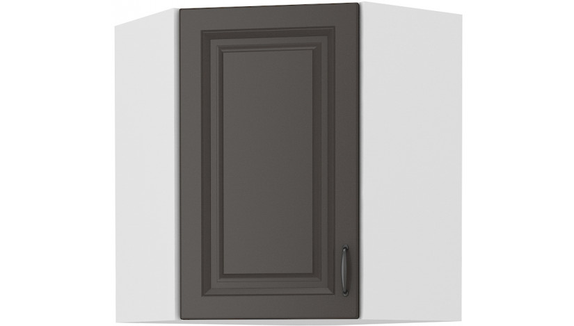 Stilo 58x58 GN-72 1F Pakabinama Kampinė Spintelė artisan balta