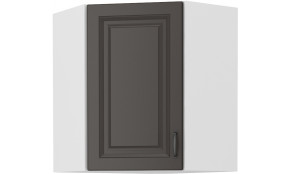 Stilo 58x58 GN-72 1F Pakabinama Kampinė Spintelė Grafit balta