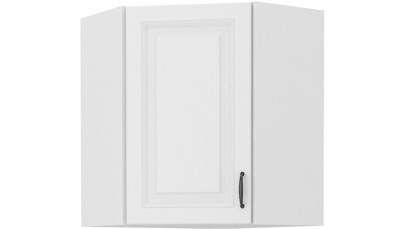 Stilo 58x58 GN-72 1F Pakabinama Kampinė Spintelė artisan balta
