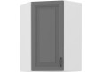 Stilo 58x58 GN-90 1F Pakabinama Kampinė Spintelė Dustgrey balta
