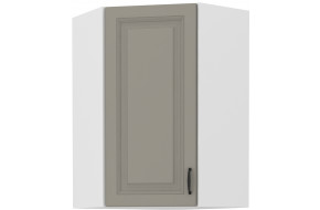 Stilo 58x58 GN-90 1F Pakabinama Kampinė Spintelė Claygrey balta