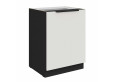 ARIA WH/BL 60 D 1F BB pastatoma spintelė