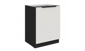 ARIA WH/BL 60 D 1F BB pastatoma spintelė