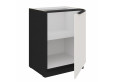 ARIA WH/BL 60 D 1F BB pastatoma spintelė