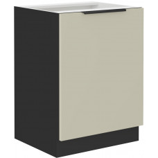 ARONA 60 D 1F BB pastatoma spintelė juoda