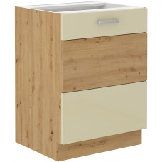 ARTISAN Kreminė 60 D 1F BB Pastatoma Spintelė