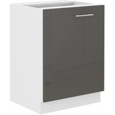 LARA 60 D 1F BB pastatoma spintelė grey