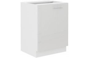 LARA 60 D 1F BB pastatoma spintelė balta