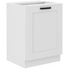LUNA 60 D 1F BB pastatoma spintelė balta balta