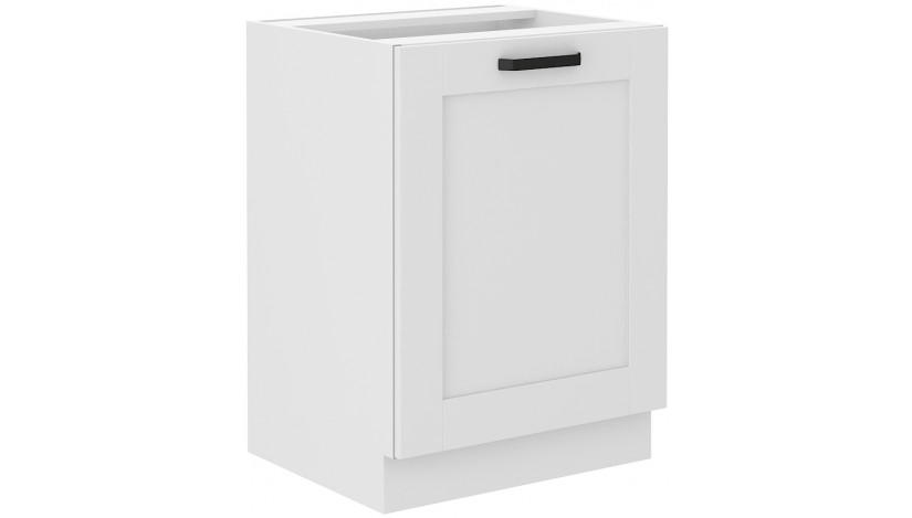 LUNA 60 D 1F BB pastatoma spintelė balta balta
