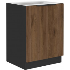 MONZA 60 D 1F BB pastatoma spintelė juoda