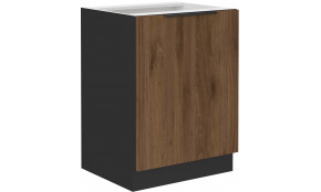 MONZA 60 D 1F BB pastatoma spintelė juoda