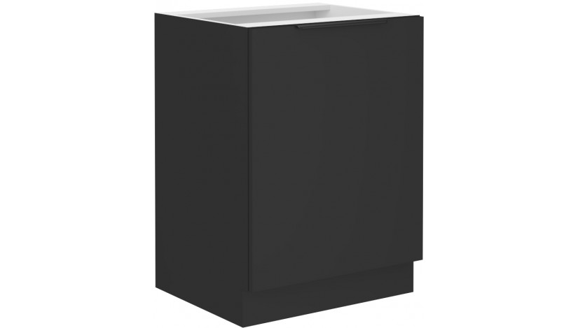 SIENA 60 D 1F BB pastatoma spintelė juoda