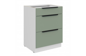 ARIA SA/WH 60 D 3S BB PREMIUM pastatoma spintelė su stalčiais