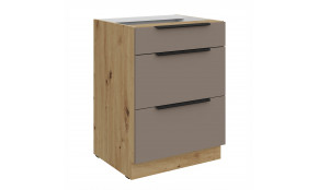 ARIA TA/AR 60 D 3S BB PREMIUM pastatoma spintelė su stalčiais