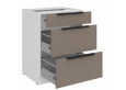ARIA TA/WH 60 D 3S BB PREMIUM pastatoma spintelė su stalčiais