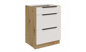 ARIA WH/AR 60 D 3S BB PREMIUM pastatoma spintelė su stalčiais
