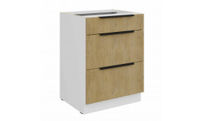 CREMONA WH 60 D 3S BB PREMIUM pastatoma spintelė su stalčiais