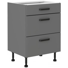 NESSA 60 D 3S BB pastatoma spintelė su stalčiais PREMIUM