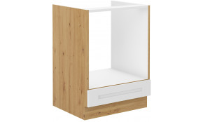 LUNA 60 D GAZ BB Spintelė orkaitei Balta Artisan