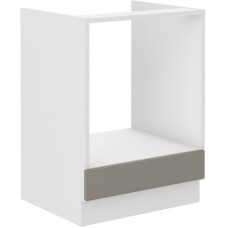 Stilo 60 D GAZ BB Spintelė orkaitei Claygrey balta