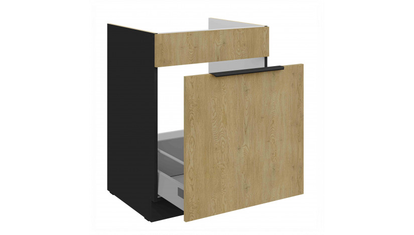 CREMONA BL 60 ZL 1S BB PREMIUM kriauklės spintelė su stalčiumi