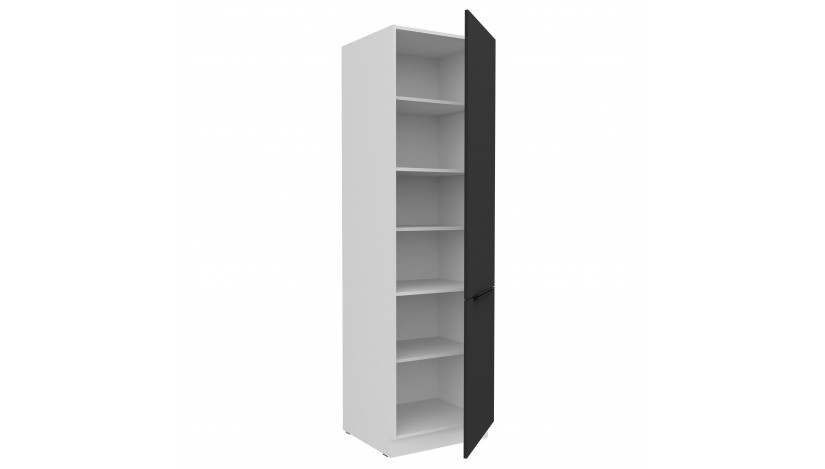 ARIA BL/WH 60 DK-210 2F ūkinė spinta