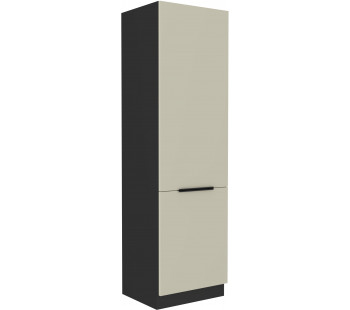 ARONA 60 DK-210 2F ūkinė spinta juoda ARONA 60 DK-210 2F ūkinė spinta juoda