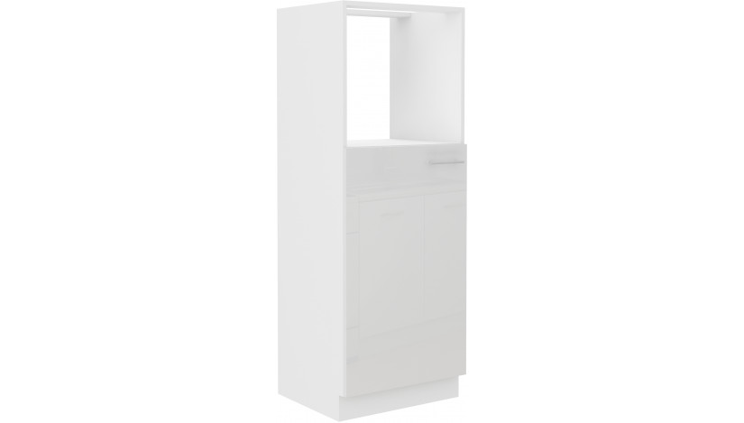 LARA 60 DKPL-162 1F BB žema ūkinė spinta orkaitei balta