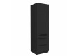 ARIA BL/BL 60 DKS-210 3S 1F PREMIUM ūkinė spinta su stalčiais