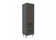ARIA GR/ANT 60 DKS-215 3S 1F PREMIUM ūkinė spinta su stalčiais