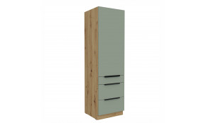 ARIA SA/AR 60 DKS-210 3S 1F PREMIUM ūkinė spinta su stalčiais