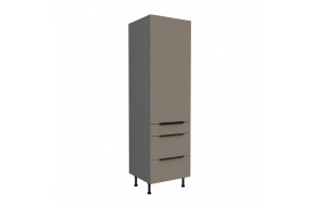ARIA TA/ANT 60 DKS-215 3S 1F PREMIUM ūkinė spinta su stalčiais