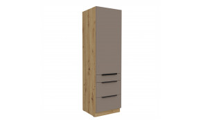 ARIA TA/AR 60 DKS-210 3S 1F PREMIUM ūkinė spinta su stalčiais