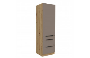 ARIA TA/AR 60 DKS-210 3S 1F PREMIUM ūkinė spinta su stalčiais