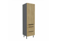 CREMONA ANT 60 DKS-215 3S 1F PREMIUM ūkinė spinta su stalčiais