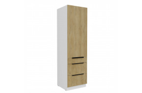 CREMONA WH 60 DKS-210 3S 1F PREMIUM ūkinė spinta su stalčiais