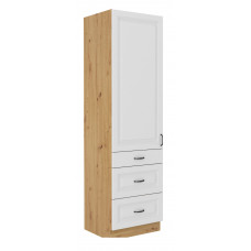 Stilo 60 DKS-210 3S 1F ūkinė spinta artisan balta